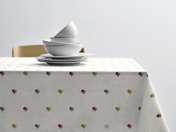 Södahl Christmas Hearts Akryldug med antislip 140 cm - i metermål