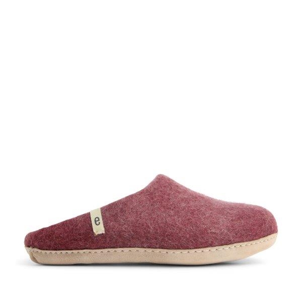 EGOS Slip On Simple, Bordeaux - størrelse 38