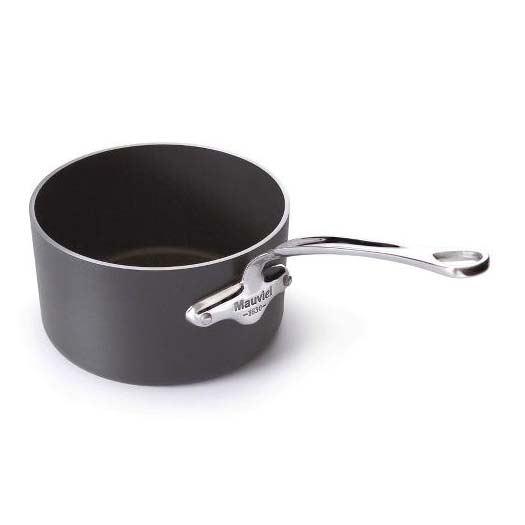 Mauviel M'stone3 Kasserolle Dia 18 x 10 cm 2,5 liter Sort