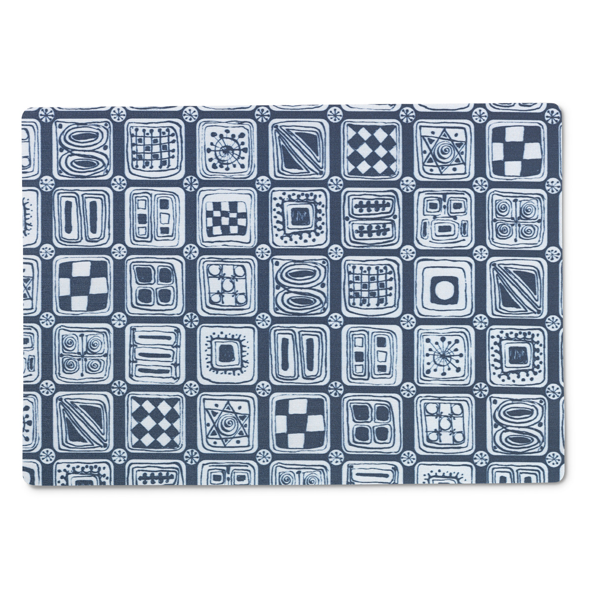 Squares Dækkeserviet, blå