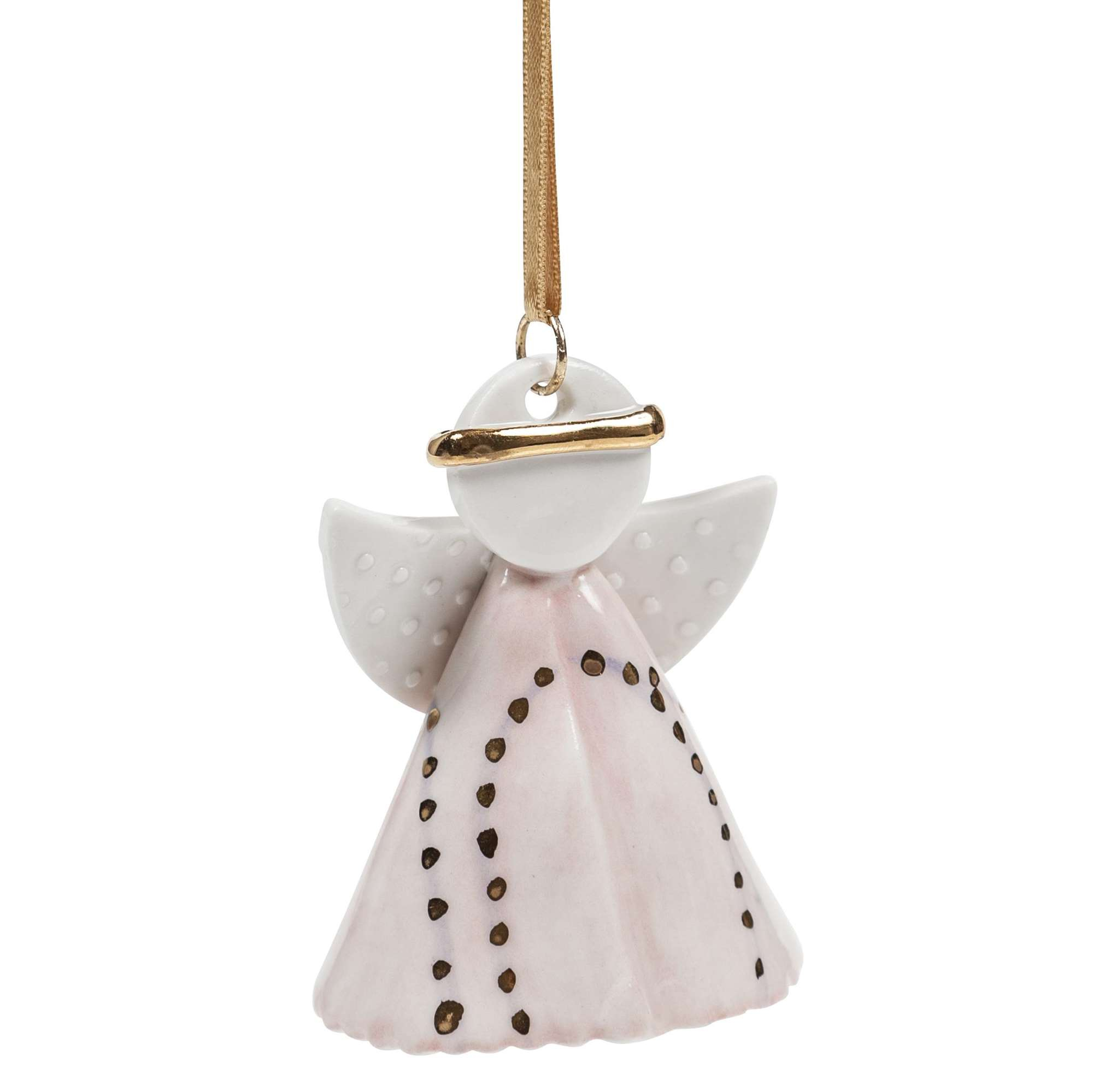 Engel Hannah ophæng, pink H.6cm