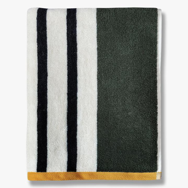 Mette Ditmer BOUDOIR Gæstehåndklæde, dark olive, 40 x 60 cm, 2 stk*