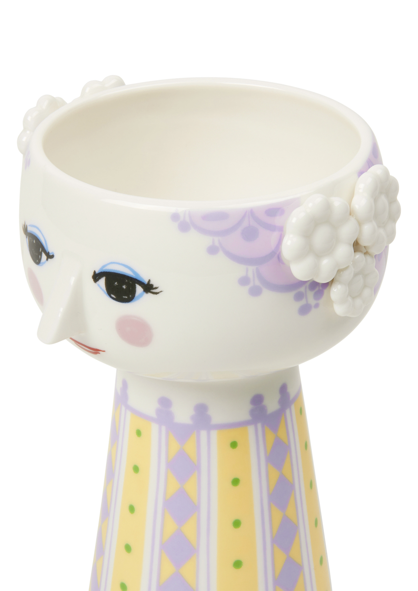 Eva Vase H15 cm lavendel