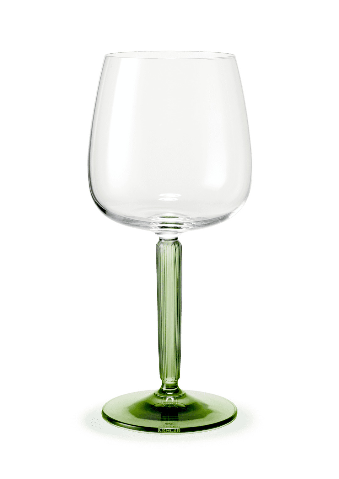 Hammershøi Rødvinsglas 49 cl grøn 2 stk.