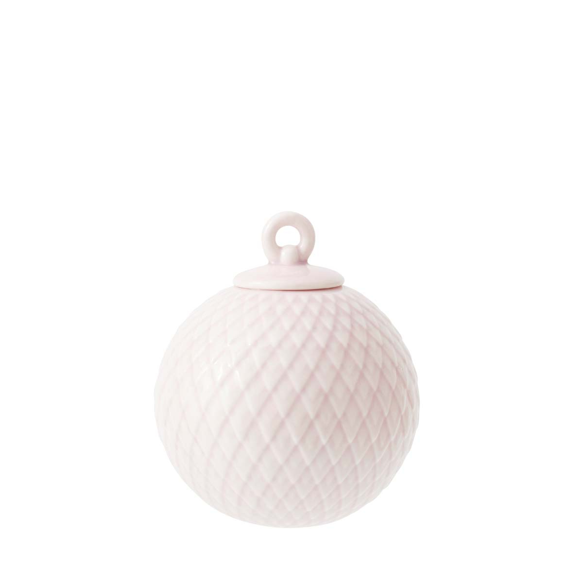 Rhombe Dekorationskugle Ø7 cm soft pink *