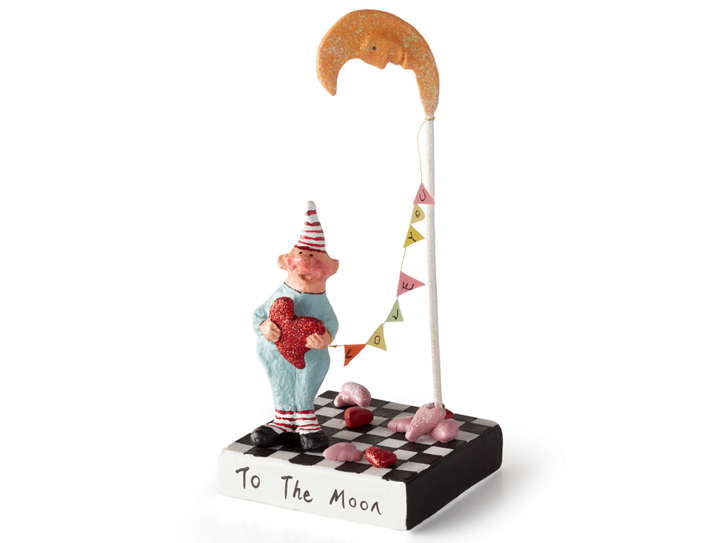 Medusa Copenhagen Figur, To the Moon and back, 17 cm