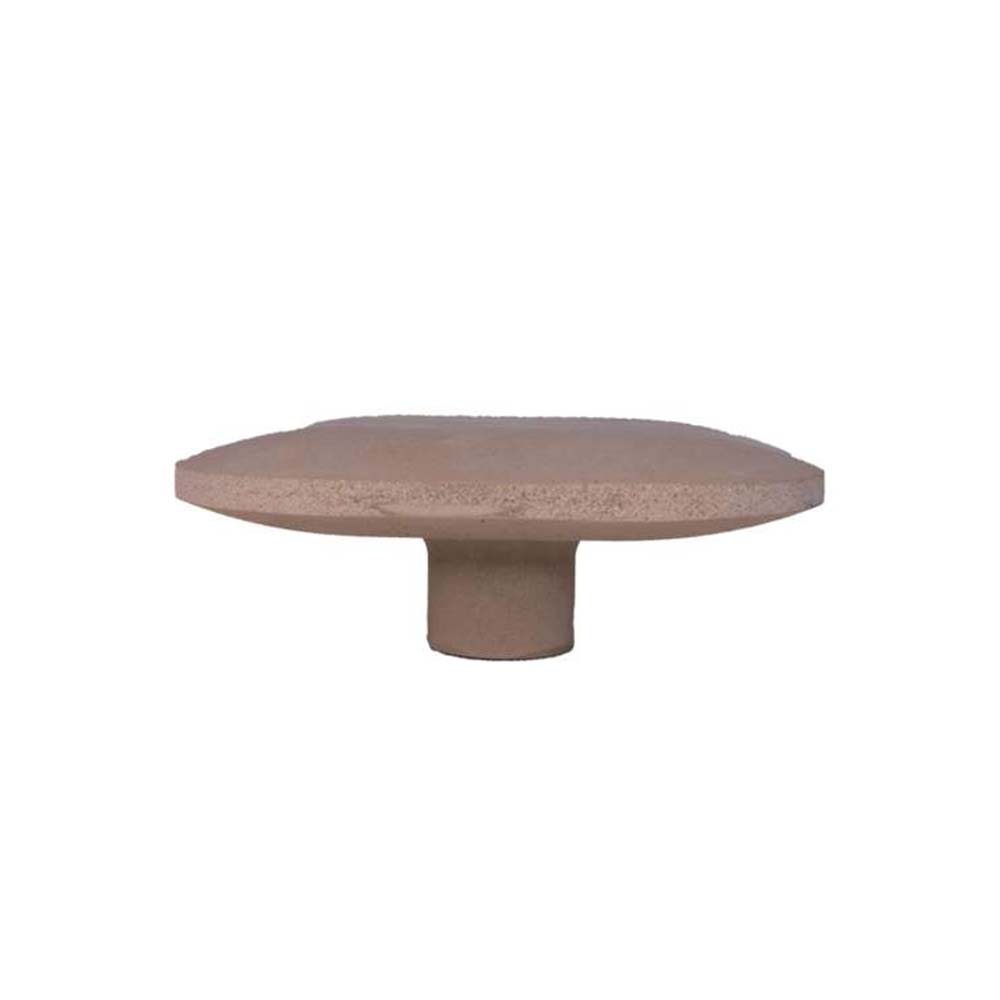 FREJA krog, beton, large, mocca