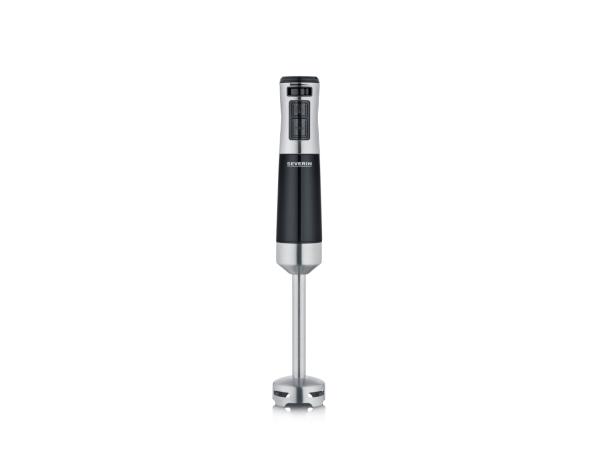 Stavblender sæt 600 watt Stål/Sort