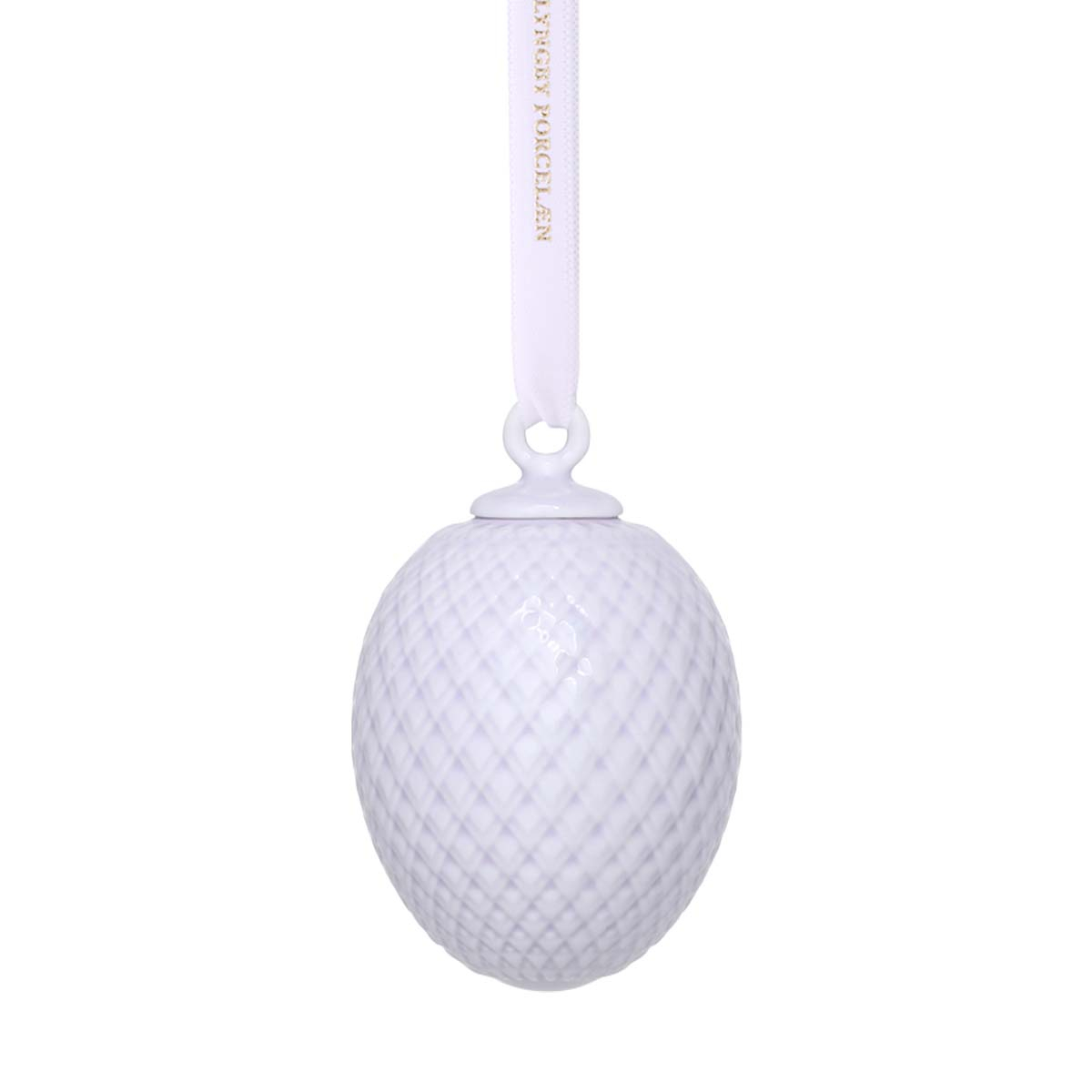 Rhombe Påskeophæng H7,5 lavender porcelæn*